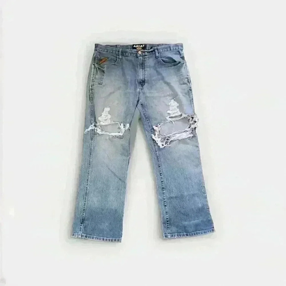ARIAT Men's Rebar M4 Low Rise Boot 40 x 30DuraStretch Jeans 10016221 - A